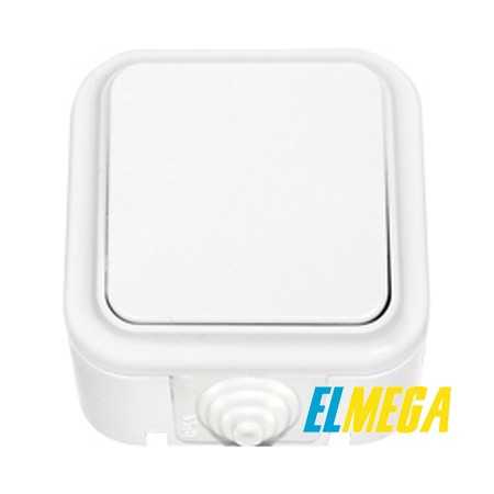 Выключатель 1-клавишный IP54 А16-222 Выключатель 1-клавишный IP54 А16-222