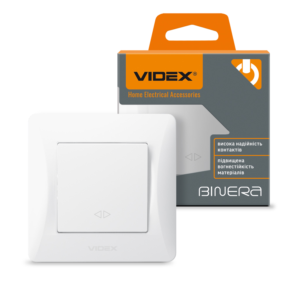 vf-bnsw1i-iv_-box_1 Выключатель 1-клавишный перекрестный Videx Binera белый