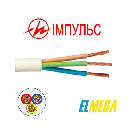 Провод ПВС 3×2,5 Импульс (100 м) Провод ПВС 3×2,5 Импульс (100 м)