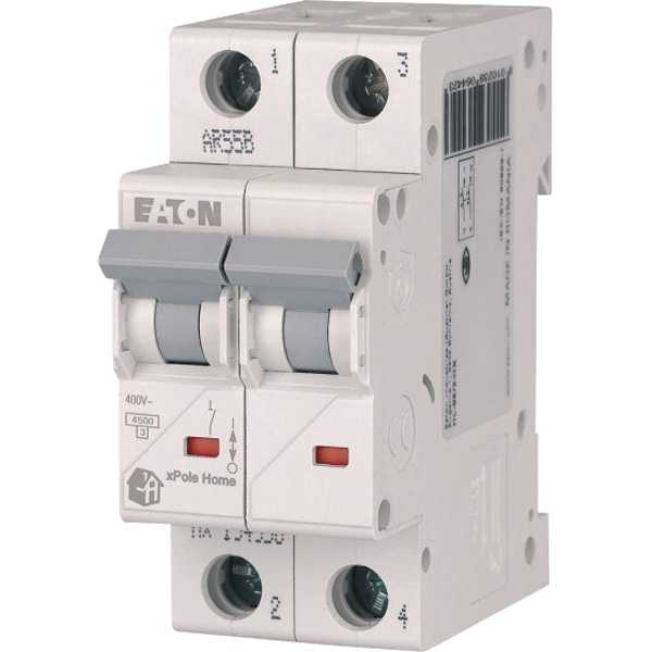 Автоматический выключатель 6A 2P Eaton 1 Автоматический выключатель 6A 2P Eaton