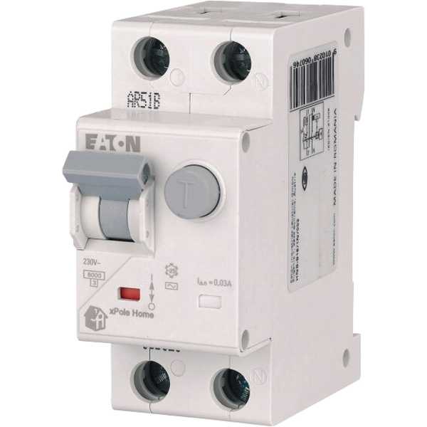 Дифференциальный автомат Eaton 2P 16A 30mA Дифференциальный автомат Eaton 2P 16A 30mA