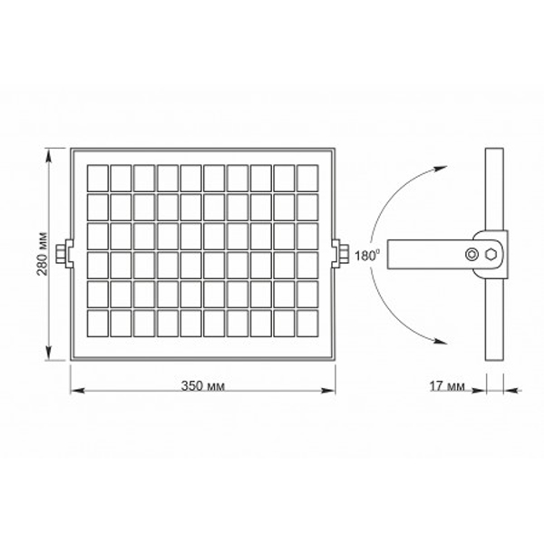 LED прожектор автономный VIDEX 10W 5000K 3.2 V 5 LED прожектор автономный VIDEX 10W 5000K 3.2 V